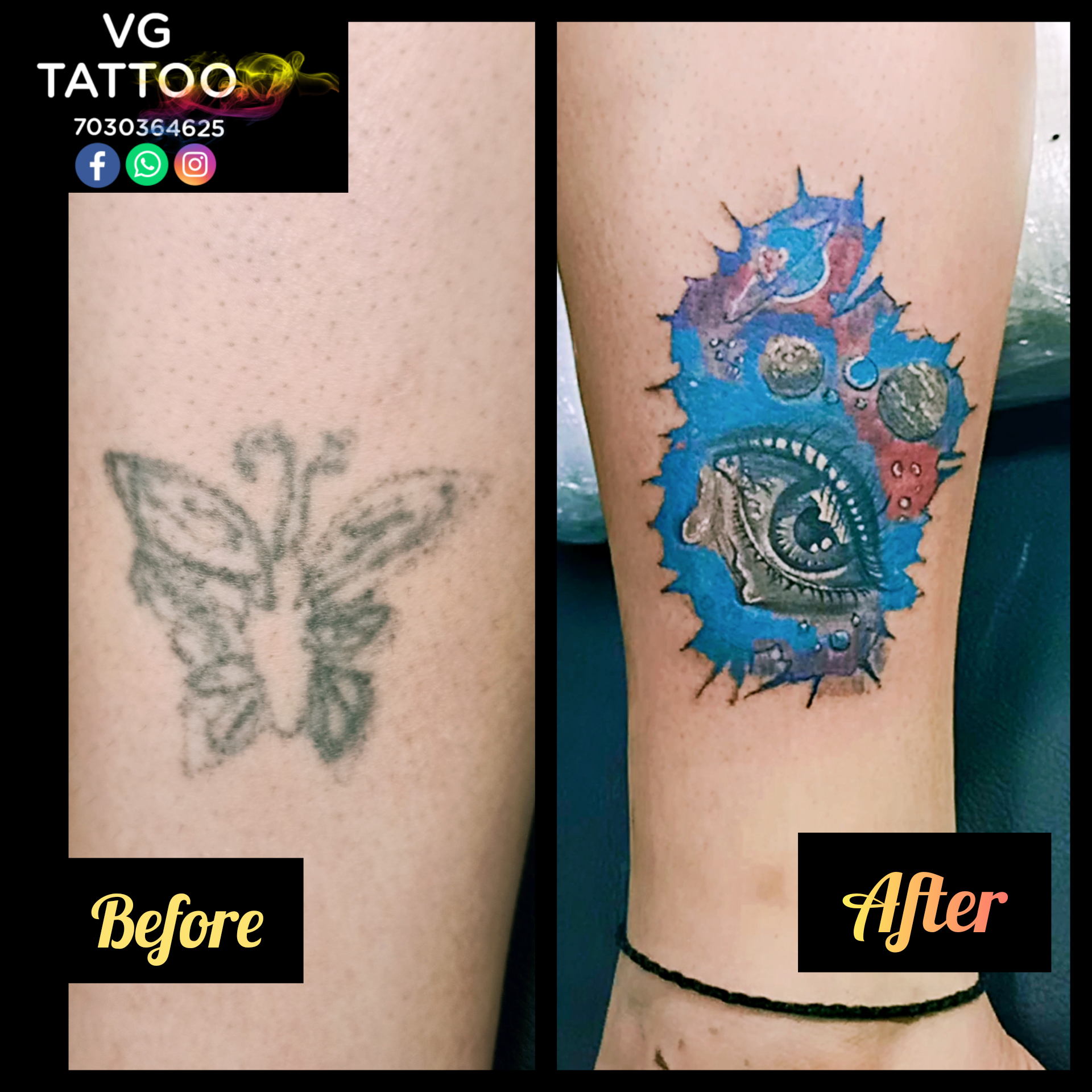 Tattoos are the art of souls. FOR MORE DETAILS VISIT OUR STUDIO  G-4,R.K.COMPLEX,OPP.HOME SCIENCE COLLEGE,MOTA BAZAR,VALLABH … | Instagram