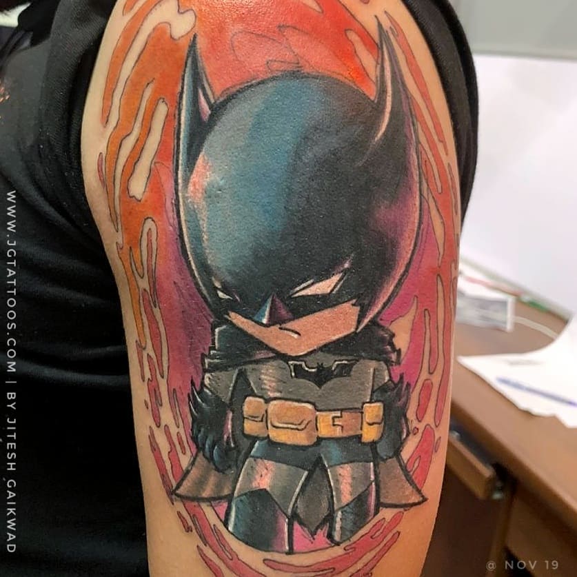 BAT  BLOG  BATMAN TOYS and COLLECTIBLES Incredible BATMAN JOKER and  CATWOMAN Tattoo Art Photos