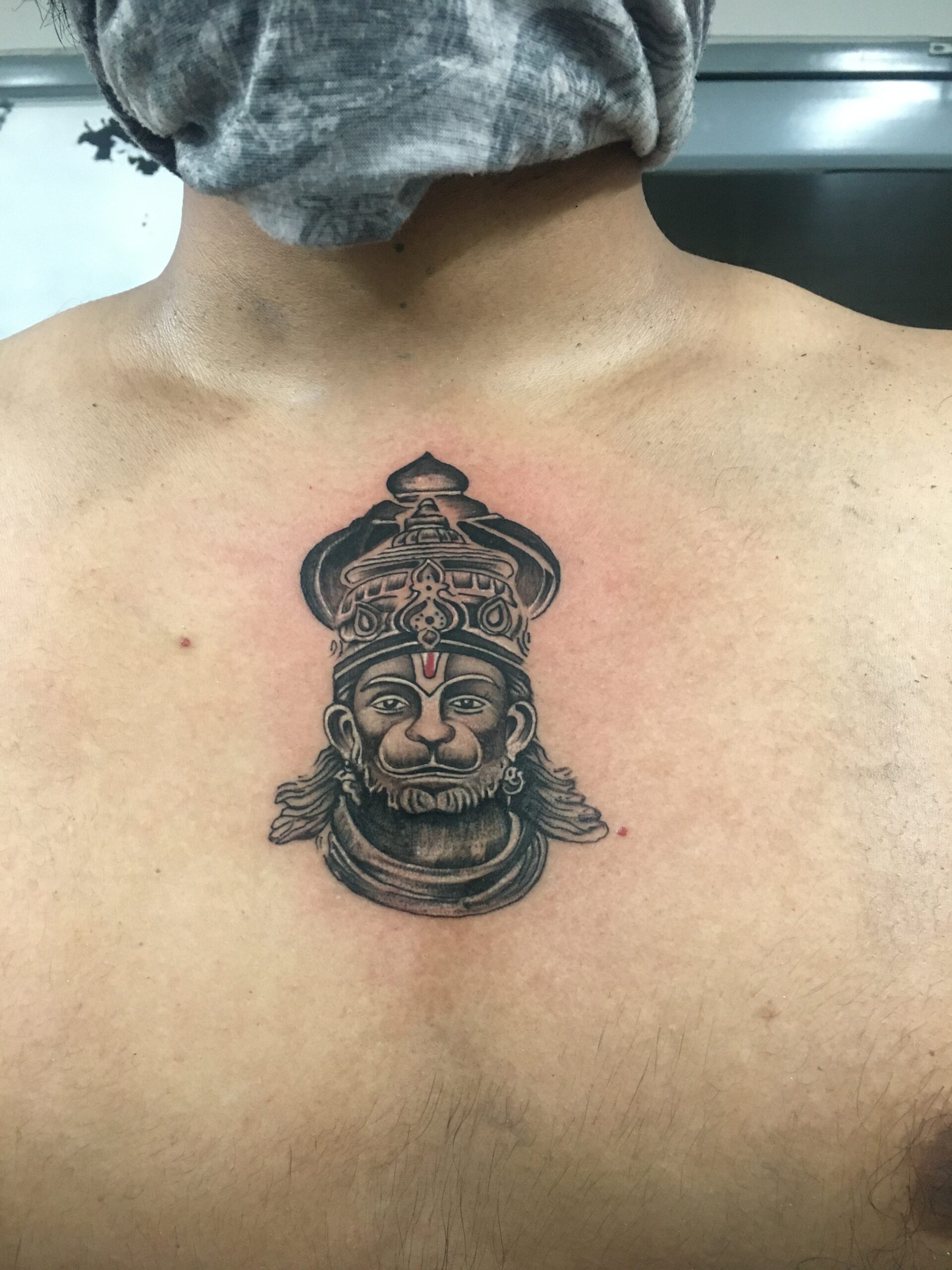 Tempoary Tattoowala Hanuman Ji Gada Tattoo Waterproof For Boys and Girls  Temporary Body Tattoo : Amazon.in: Beauty