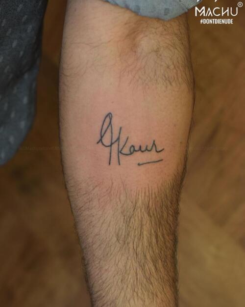 Tattoo Design by - Machu Tattoo Studio